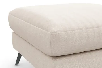 Ocean Lyx Fotpall - Beige/Svart - Möbler - Fåtölj & stolar - Pall & puff - Fotpallar