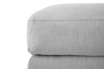 Ocean Lyx Fotpall - Linnegrå, Svarta Ben - Möbler - Fåtölj & stolar - Pall & puff - Fotpallar