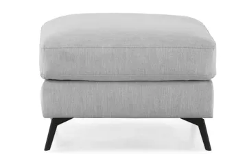 Ocean Lyx Fotpall - Linnegrå, Svarta Ben - Möbler - Fåtölj & stolar - Pall & puff - Fotpallar