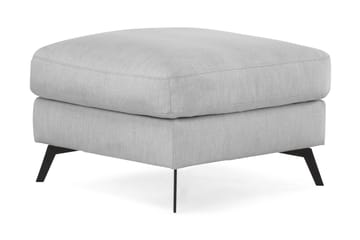 Ocean Lyx Fotpall - Linnegrå, Svarta Ben - Möbler - Fåtölj & stolar - Pall & puff - Fotpallar