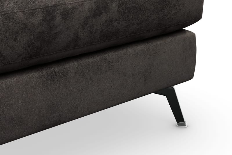 Ocean Lyx Fotpall - Mörkgrå/Sammet - Möbler - Fåtölj & stolar - Pall & puff - Fotpallar