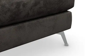 Ocean Lyx Fotpall - Mörkgrå/Sammet - Möbler - Fåtölj & stolar - Pall & puff - Fotpallar