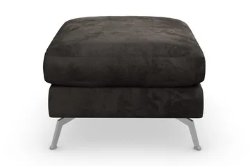 Ocean Lyx Fotpall - Mörkgrå/Sammet - Möbler - Fåtölj & stolar - Pall & puff - Fotpallar