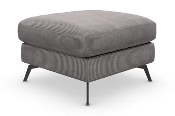 Ocean Lyx Fotpall - Mörkgrå/Svart - Möbler - Fåtölj & stolar - Pall & puff - Fotpallar