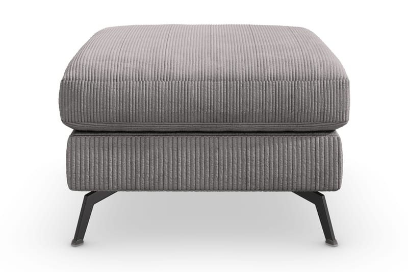 Ocean Lyx Fotpall - Mörkgrå/Svart - Möbler - Fåtölj & stolar - Pall & puff - Fotpallar