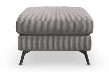 Ocean Lyx Fotpall - Mörkgrå/Svart - Möbler - Fåtölj & stolar - Pall & puff - Fotpallar