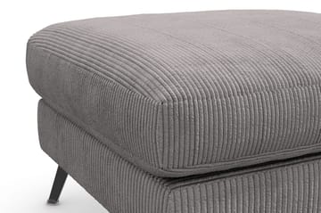 Ocean Lyx Fotpall - Mörkgrå/Svart - Möbler - Fåtölj & stolar - Pall & puff - Fotpallar