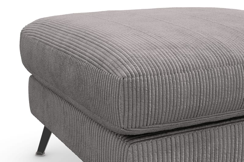 Ocean Lyx Fotpall - Mörkgrå/Svart - Möbler - Fåtölj & stolar - Pall & puff - Fotpallar