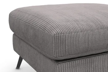 Ocean Lyx Fotpall - Mörkgrå/Svart - Möbler - Fåtölj & stolar - Pall & puff - Fotpallar