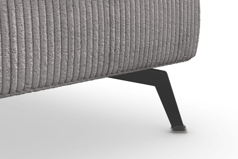 Ocean Lyx Fotpall - Mörkgrå/Svart - Möbler - Fåtölj & stolar - Pall & puff - Fotpallar