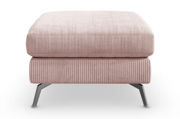 Ocean Lyx Fotpall - Rosa/Svart - Möbler - Fåtölj & stolar - Pall & puff - Fotpallar