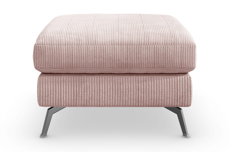 Ocean Lyx Fotpall - Rosa/Svart - Möbler - Fåtölj & stolar - Pall & puff - Fotpallar