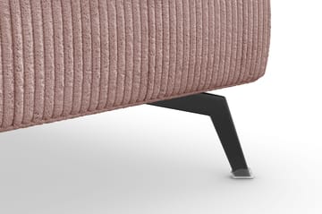 Ocean Lyx Fotpall - Rosa/Svart - Möbler - Fåtölj & stolar - Pall & puff - Fotpallar