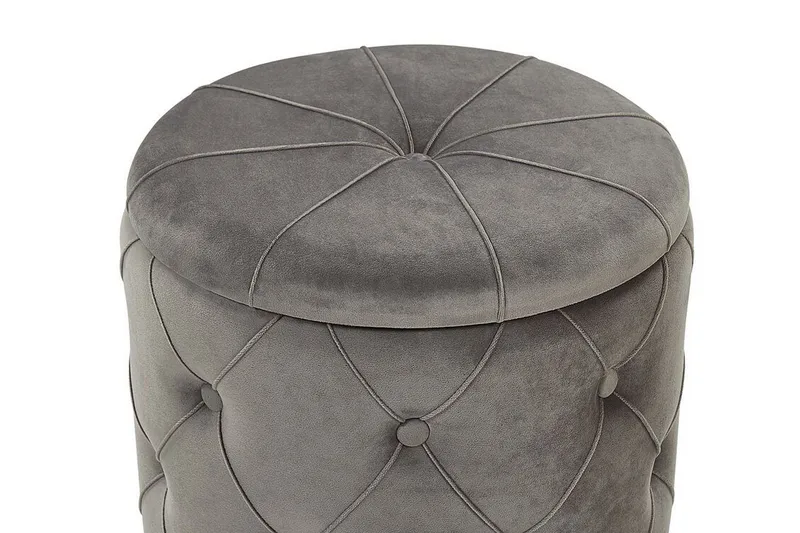 Olingskog Fotpall med Förvaring 2-pack - Grå - Möbler - Fåtölj & stolar - Pall & puff - Fotpallar