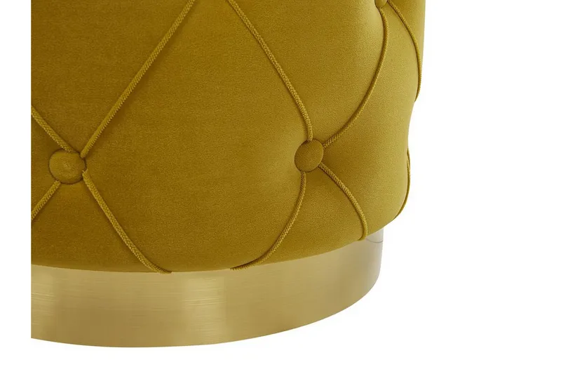 Olingskog Fotpall med Förvaring 2-pack - Gul - Möbler - Fåtölj & stolar - Pall & puff - Fotpallar