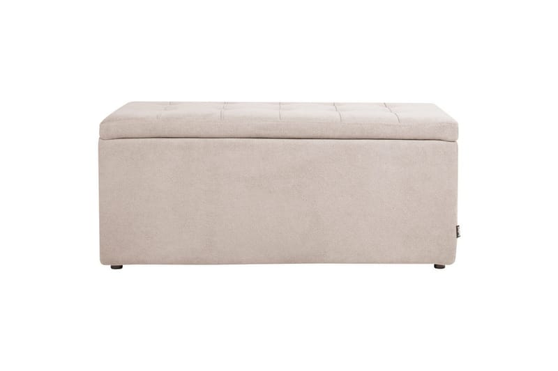 Fotpall Orem Beige/svart - Beige/svart - Möbler - Fåtölj & stolar - Pall & puff - Fotpallar