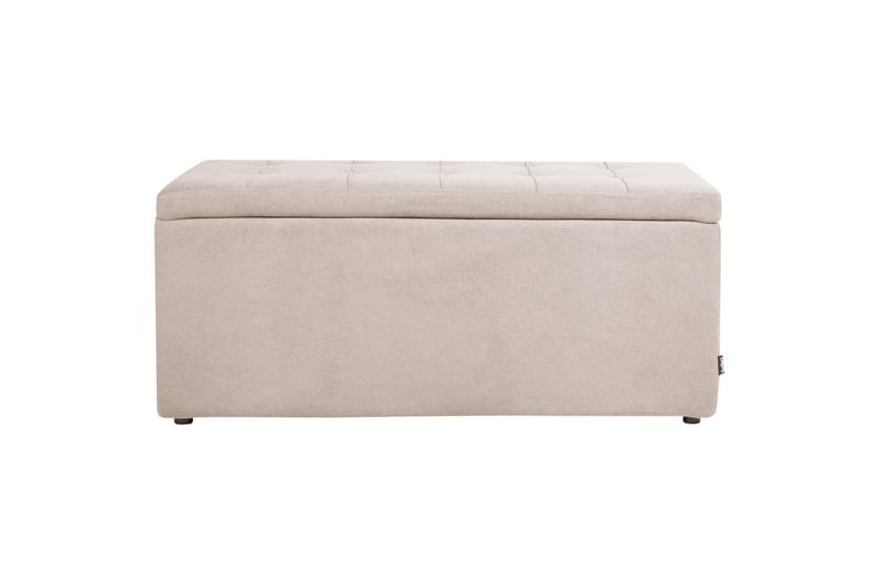 Fotpall Orem Beige/svart - Beige/svart - Möbler - Fåtölj & stolar - Pall & puff - Fotpallar