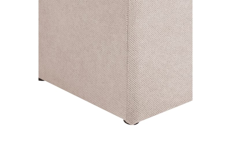 Fotpall Orem Beige/svart - Beige/svart - Möbler - Fåtölj & stolar - Pall & puff - Fotpallar