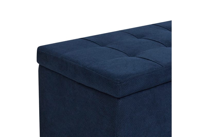 Fotpall Orem Blå/Svart - Blå/Svart - Möbler - Fåtölj & stolar - Pall & puff - Fotpallar