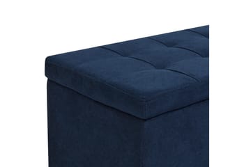 Fotpall Orem Blå/Svart - Blå/Svart - Möbler - Fåtölj & stolar - Pall & puff - Fotpallar
