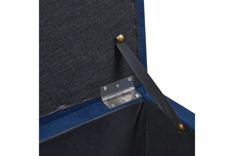 Fotpall Orem Blå/Svart - Blå/Svart - Möbler - Fåtölj & stolar - Pall & puff - Fotpallar