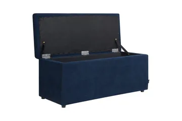 Fotpall Orem Blå/Svart - Blå/Svart - Möbler - Fåtölj & stolar - Pall & puff - Fotpallar