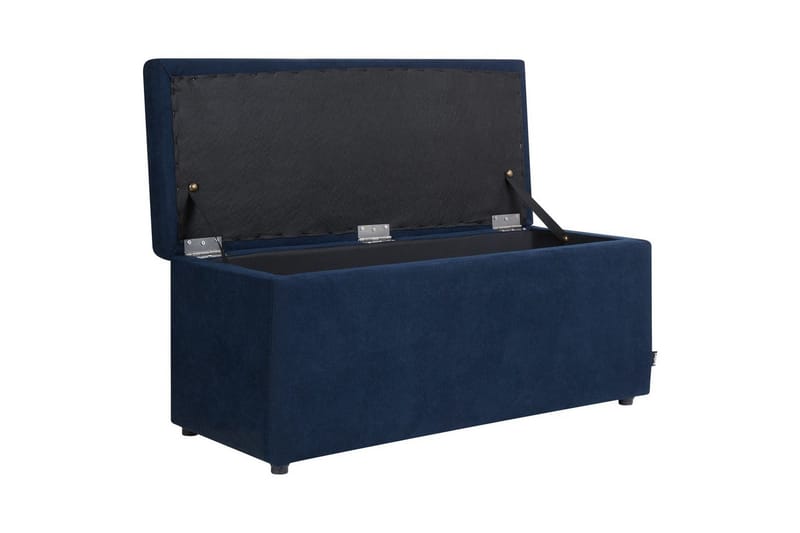 Fotpall Orem Blå/Svart - Blå/Svart - Möbler - Fåtölj & stolar - Pall & puff - Fotpallar