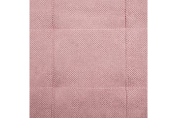 Fotpall Orem Rosa/Svart - Rosa/Svart - Möbler - Fåtölj & stolar - Pall & puff - Fotpallar