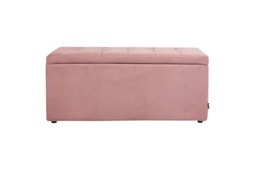 Fotpall Orem Rosa/Svart - Rosa/Svart - Möbler - Fåtölj & stolar - Pall & puff - Fotpallar