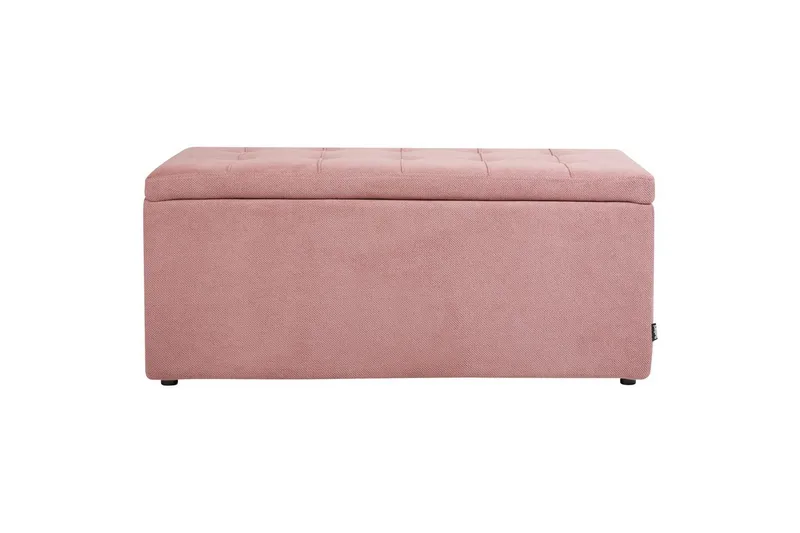 Fotpall Orem Rosa/Svart - Rosa/Svart - Möbler - Fåtölj & stolar - Pall & puff - Fotpallar