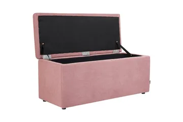 Fotpall Orem Rosa/Svart - Rosa/Svart - Möbler - Fåtölj & stolar - Pall & puff - Fotpallar