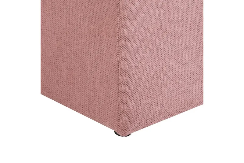 Fotpall Orem Rosa/Svart - Rosa/Svart - Möbler - Fåtölj & stolar - Pall & puff - Fotpallar