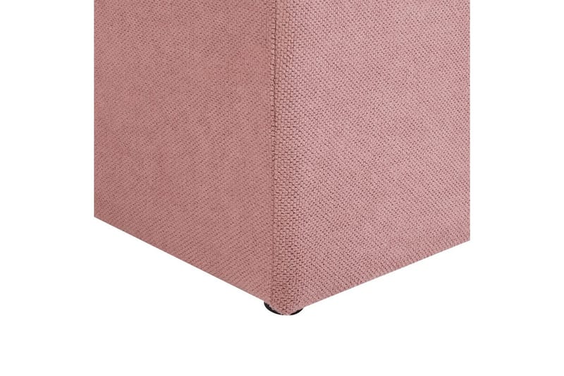 Fotpall Orem Rosa/Svart - Rosa/Svart - Möbler - Fåtölj & stolar - Pall & puff - Fotpallar