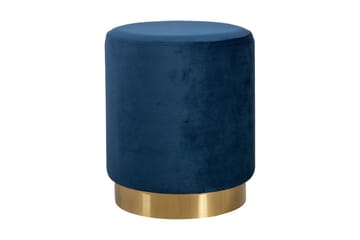 Pall La Perla - Blå - Möbler - Fåtölj & stolar - Pall & puff - Fotpallar