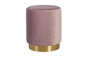 Pall La Perla - Rosa - Möbler - Fåtölj & stolar - Pall & puff - Fotpallar