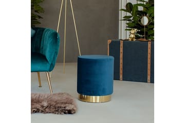 Pall La Perla - Blå - Möbler - Fåtölj & stolar - Pall & puff - Fotpallar