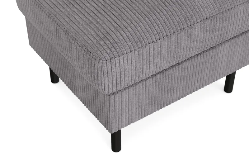 Peppe Fotpall - Mörkgrå - Möbler - Fåtölj & stolar - Pall & puff - Fotpallar