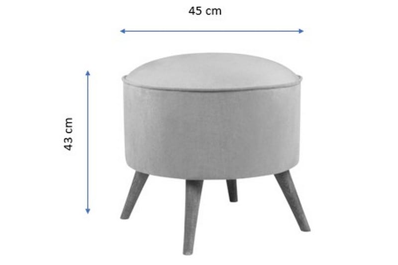 Phyllisann Fotpall - Grön - Möbler - Fåtölj & stolar - Pall & puff - Fotpallar