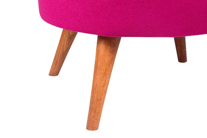 Phyllisann Fotpall - Lila - Möbler - Fåtölj & stolar - Pall & puff - Fotpallar