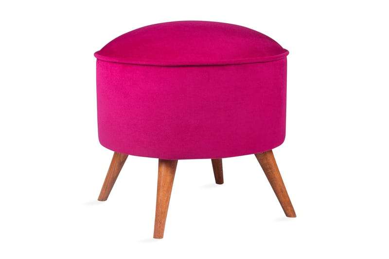 Phyllisann Fotpall - Lila - Möbler - Fåtölj & stolar - Pall & puff - Fotpallar