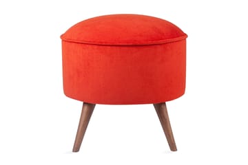 Phyllisann Fotpall - Röd - Möbler - Fåtölj & stolar - Pall & puff - Fotpallar