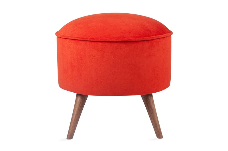 Phyllisann Fotpall - Röd - Möbler - Fåtölj & stolar - Pall & puff - Fotpallar
