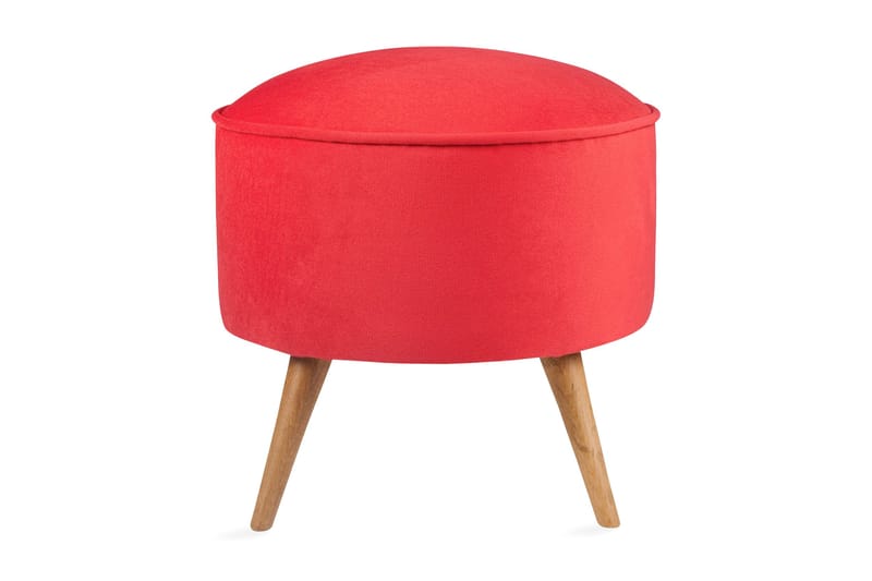 Phyllisann Fotpall - Röd - Möbler - Fåtölj & stolar - Pall & puff - Fotpallar