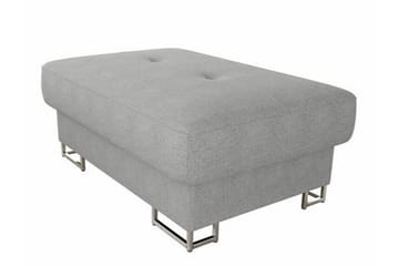 Reginia Fotpall 67 cm Ljusgrå - Möbler - Fåtölj & stolar - Pall & puff - Fotpallar