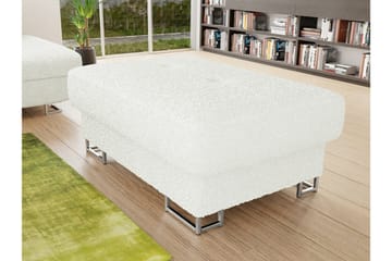 Reginia Fotpall 67 cm NO_BRAND White - Möbler - Fåtölj & stolar - Pall & puff - Fotpallar