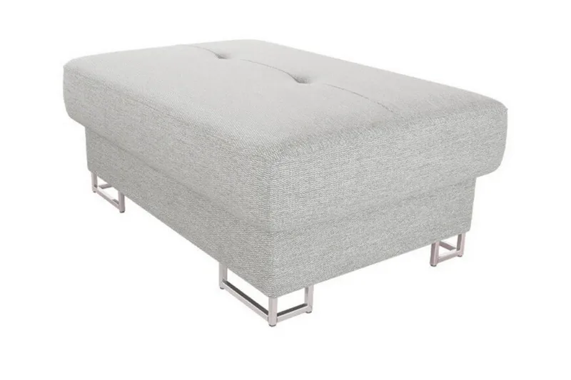 Reginia Fotpall 67 cm NO_BRAND White