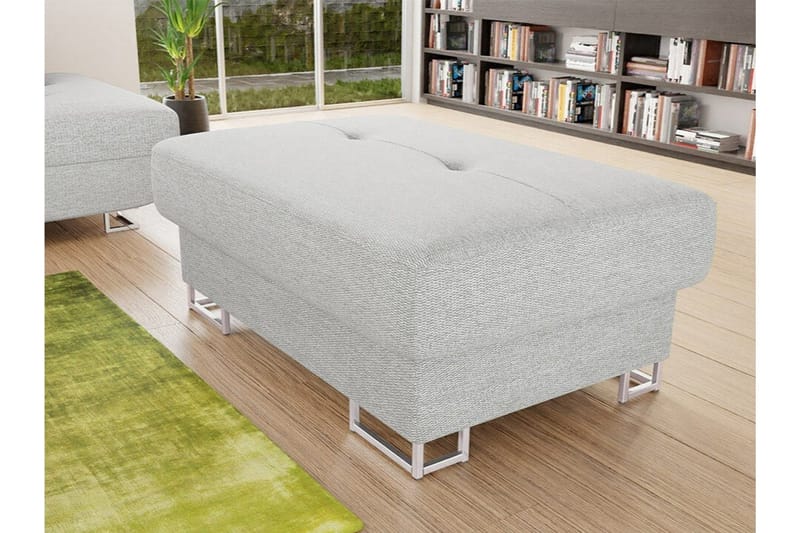 Reginia Fotpall 67 cm White - Möbler - Fåtölj & stolar - Pall & puff - Fotpallar