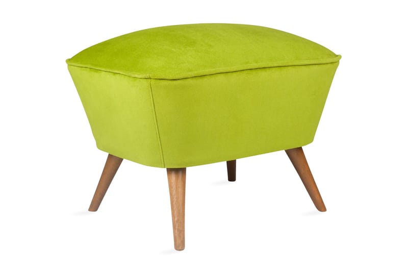 Saberi Fotpall - Grön - Möbler - Fåtölj & stolar - Pall & puff - Fotpallar