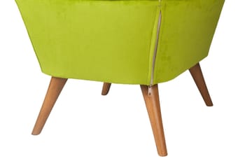 Saberi Fotpall - Grön - Möbler - Fåtölj & stolar - Pall & puff - Fotpallar