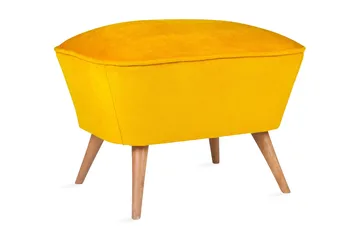 Saberi Fotpall - Gul - Möbler - Fåtölj & stolar - Pall & puff - Fotpallar